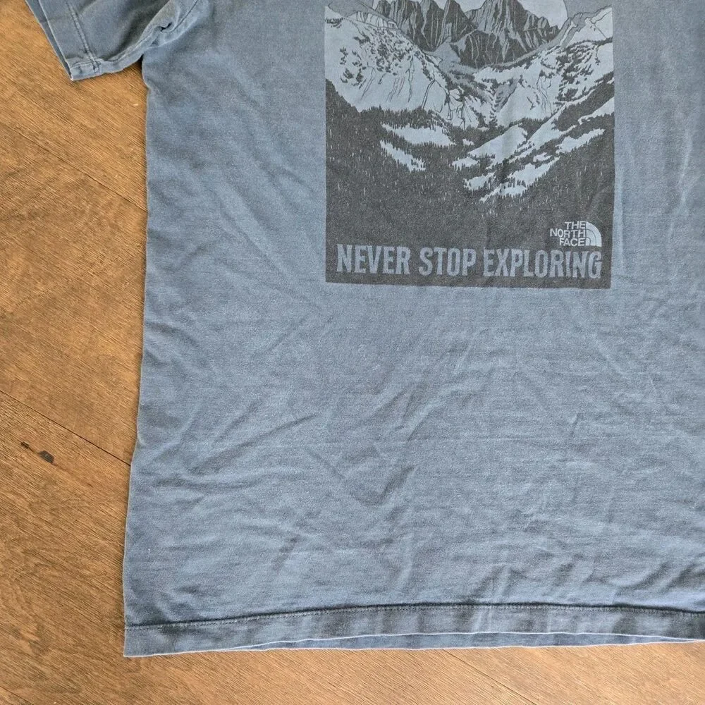 The North Face Short Sleeve T-Shirt  Blue Green Size M